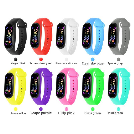 Montre électronique LED avec écran tactile