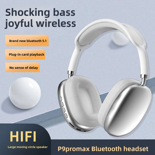 Casque Bluetooth sans fil avec basses