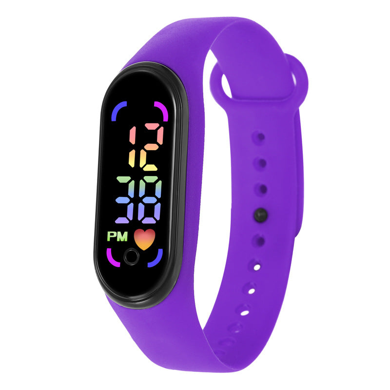 Montre électronique LED avec écran tactile