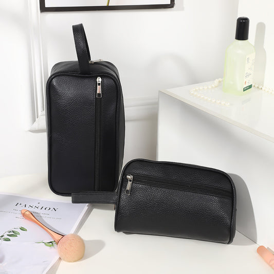 Sac haut de gamme imperméable à motif litchi pour hommes